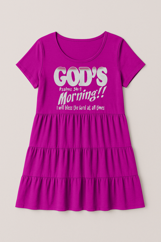 GOD's Morning Ruffle Top